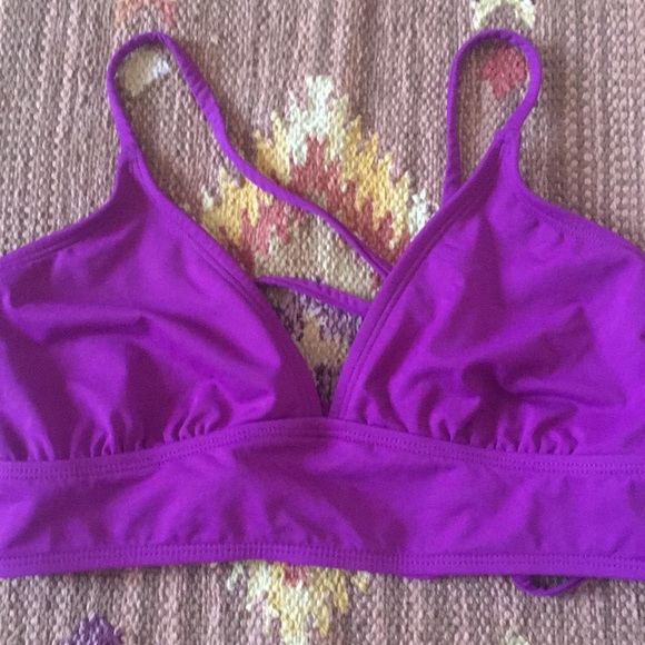 Athleta Purple Bikini Top - Picture 2 of 4